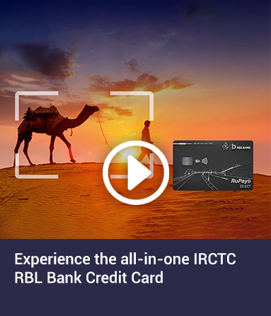 Experience the all-in-one IRCTC RBL Bank Credit Card
