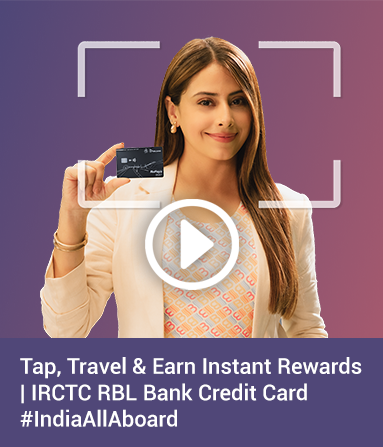 Tap, Travel & Earn Instant Rewards | IRCTC RBL Bank Credit Card #IndiaAllAboard