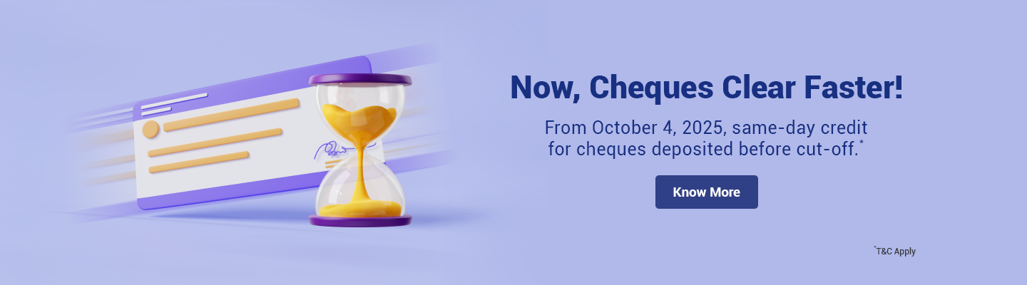 Continuous Cheque Clearing Starts October 04, 2025