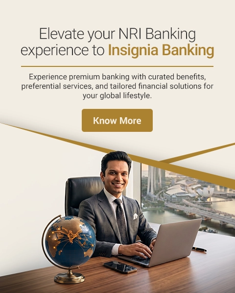 Elevate your NRI banking experience with Insignia Banking