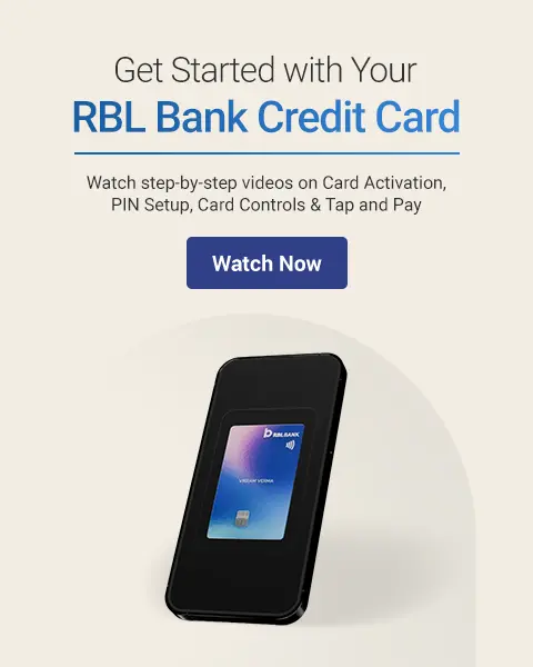 Watch step-by-step videos on Card Activation, PIN Setup, Card Controls & Tap and Pay