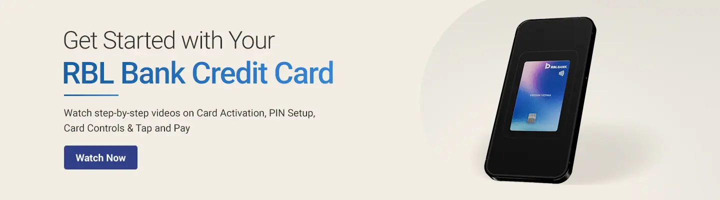 Watch step-by-step videos on Card Activation, PIN Setup, Card Controls & Tap and Pay