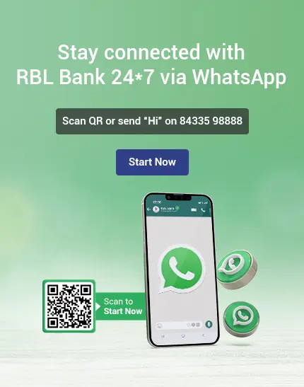 WhatsApp Banking by RBL Bank - Convenient banking at your fingertips