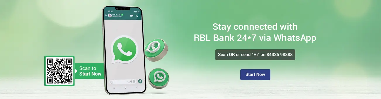 WhatsApp Banking by RBL Bank - Convenient banking at your fingertips