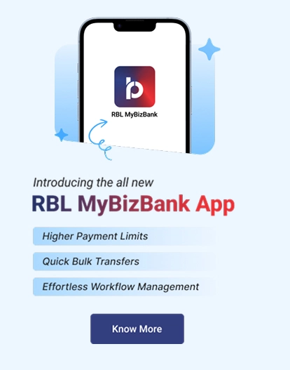 Know more about RBL MyBizBank business banking app features