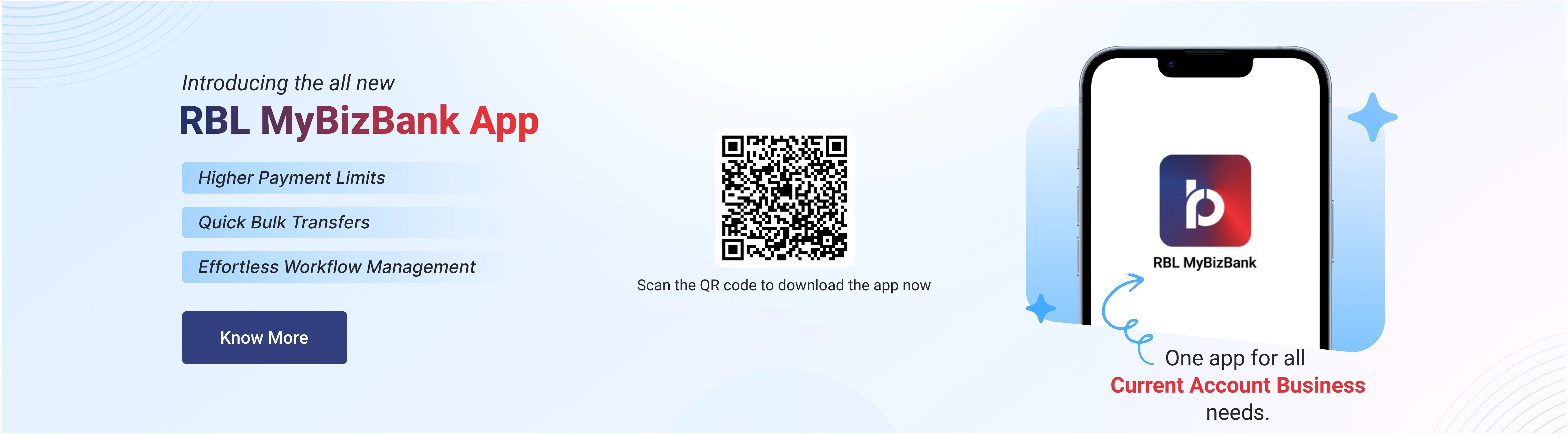 Know more about RBL MyBizBank business banking app features